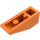 LEGO Oransje Skråning 1 x 3 (25°) (4286)