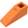 LEGO Orange Slope 1 x 3 (25°) Inverted (4287)