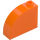 LEGO Orange Slope 1 x 3 x 2 Curved (33243)