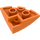 LEGO Orange Slope 1 x 3 x 3 Curved Round Quarter  (76797)