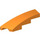 LEGO Orange Pente 1 x 4 Angled La gauche (5415)