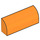 LEGO Oranje Helling 1 x 4 Gebogen (6191 / 10314)