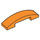 LEGO Orange Slope 1 x 4 Curved Double (93273)