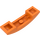 LEGO orange Skråning 1 x 4 buet Dobbelt (93273)