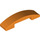 LEGO Orange Slope 1 x 4 Curved Double (93273)