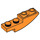 LEGO Orange Backe 1 x 4 Böjd Omvänd (13547)