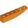 LEGO Orange Pente 1 x 6 Incurvé Inversé (41763 / 42023)
