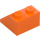 LEGO orange Skråning 2 x 2 (45°) (3039 / 6227)