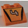 LEGO Naranja Con pendiente 2 x 2 (45°) con &quot;4&quot; y Naranja con Negro Shading (3039 / 42412)