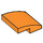 LEGO Orange Pente 2 x 2 Incurvé (15068)