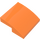 LEGO Oranje Helling 2 x 2 x 0.7 Gebogen Omgekeerd (32803)