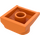 LEGO Orange Steigung 2 x 2 x 0.7 Gebogen ohne gebogenes Ende (41855)