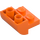 LEGO Oransje Skråning 2 x 2 x 1 Buet Omvendt (1750)