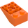 LEGO Naranja Con pendiente 2 x 3 (25°) Invertido con conexiones entre espigas (2752 / 3747)