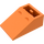 LEGO Orange Steigung 2 x 3 (25°) Invertiert mit Verbindungen zwischen Bolzen (2752 / 3747)