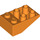 LEGO Orange Pente 2 x 3 (25°) Inversé sans raccords entre les tenons (3747)