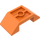 LEGO Orange Pente 2 x 4 (45°) Double Inversé avec Open Centre (4871)