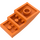 LEGO Orange Pente 2 x 4 Incurvé (93606)