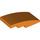 LEGO Orange Slope 2 x 4 Curved (93606)