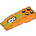 LEGO orange Skråning 2 x 6 buet med Number &#039;8&#039; (44126 / 80741)