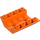 LEGO Orange Slope 4 x 4 (45°) Double Inverted with Open Center (2 Holes) (4854 / 72454)