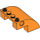LEGO Oranje Helling 4 x 4 x 2 Gebogen (61487)