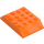 LEGO Orange Slope 4 x 6 (45°) Double (32083)