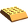 LEGO Oranje Helling 4 x 6 (45°) Dubbele (32083)