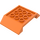 LEGO Orange Slope 4 x 6 (45°) Double Inverted with Open Center without Holes (30283)