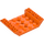 LEGO Orange Slope 4 x 6 (45°) Double Inverted with Open Center without Holes (30283)