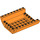 LEGO Orange Slope 8 x 8 x 2 Curved Inverted Double (54091)