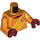 LEGO Oranje Soccer Goalie Torso (973 / 76382)