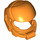 LEGO Orange Space Helmet (87781 / 88510)