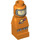 LEGO Orange Spaceman Microfigure