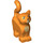 LEGO Oranje Standing Kat met Lang Staart met Angry Gezicht (79149 / 80829)