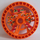 LEGO Naranja Technic Disk 5 x 5 con Blazooka (32303)