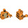 LEGO Orange Tigger Minifig Torso (973 / 76382)