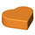 LEGO Orange Tile 1 x 1 Heart (5529 / 39739)