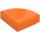 LEGO Orange Tile 1 x 1 Quarter Circle (25269 / 84411)