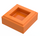 LEGO Oransje Tile 1 x 1 med Rille (3070 / 30039)