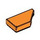 LEGO Orange Tuile 1 x 2 45° Angled Cut Droite (5092)
