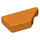 LEGO Orange Fliese 1 x 2 45° Angled Cut Recht (5092)