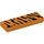 LEGO Orange Tile 1 x 3 with Tiger Stripes (54978 / 63864)