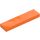 LEGO Orange Tile 1 x 4 (2431 / 35371)