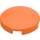 LEGO Orange Tile 2 x 2 Round with Bottom Stud Holder (14769)