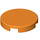 LEGO Orange Tuile 2 x 2 Rond avec porte-goujon inférieur (14769)