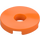 LEGO Orange Tile 2 x 2 Round with Hole in Center (15535)