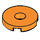 LEGO Orange Tuile 2 x 2 Rond avec Trou au centre (15535)