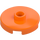 LEGO Naranja Plana 2 x 2 Circular con Espiga (18674)