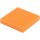 LEGO Orange Tile 2 x 2 with Groove (3068 / 88409)